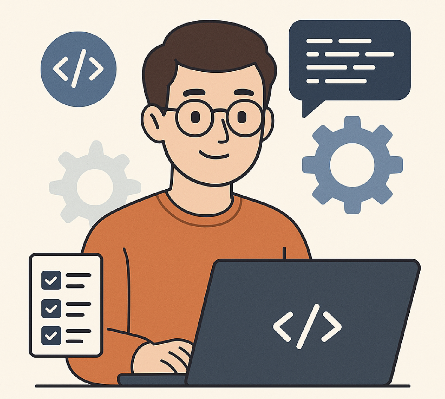 Abstract code patroon