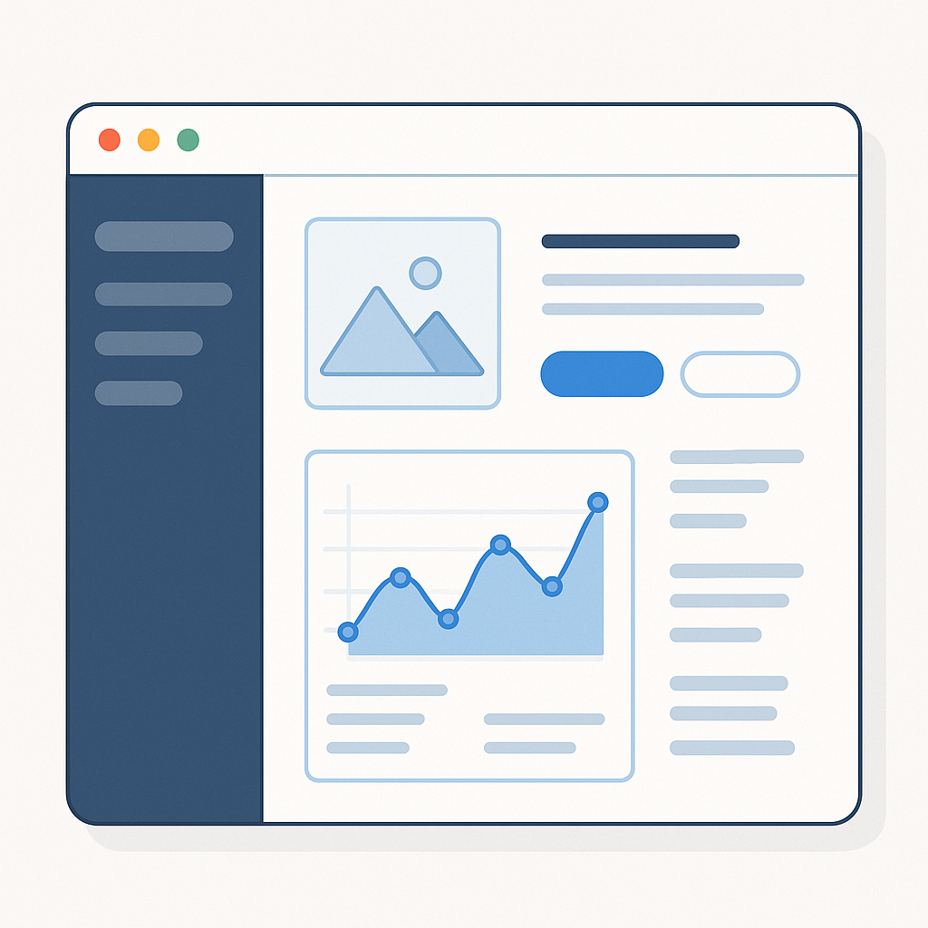 Webapplicatie interface